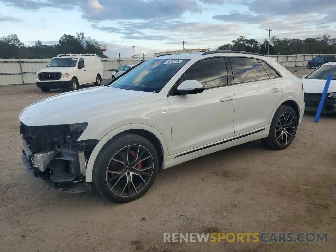 1 Photograph of a damaged car WA1FVBF14LD009279 AUDI Q8 2020
