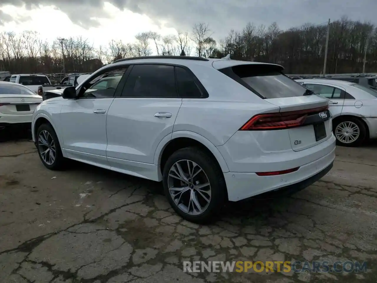 2 Photograph of a damaged car WA1AVAF12MD007956 AUDI Q8 2021