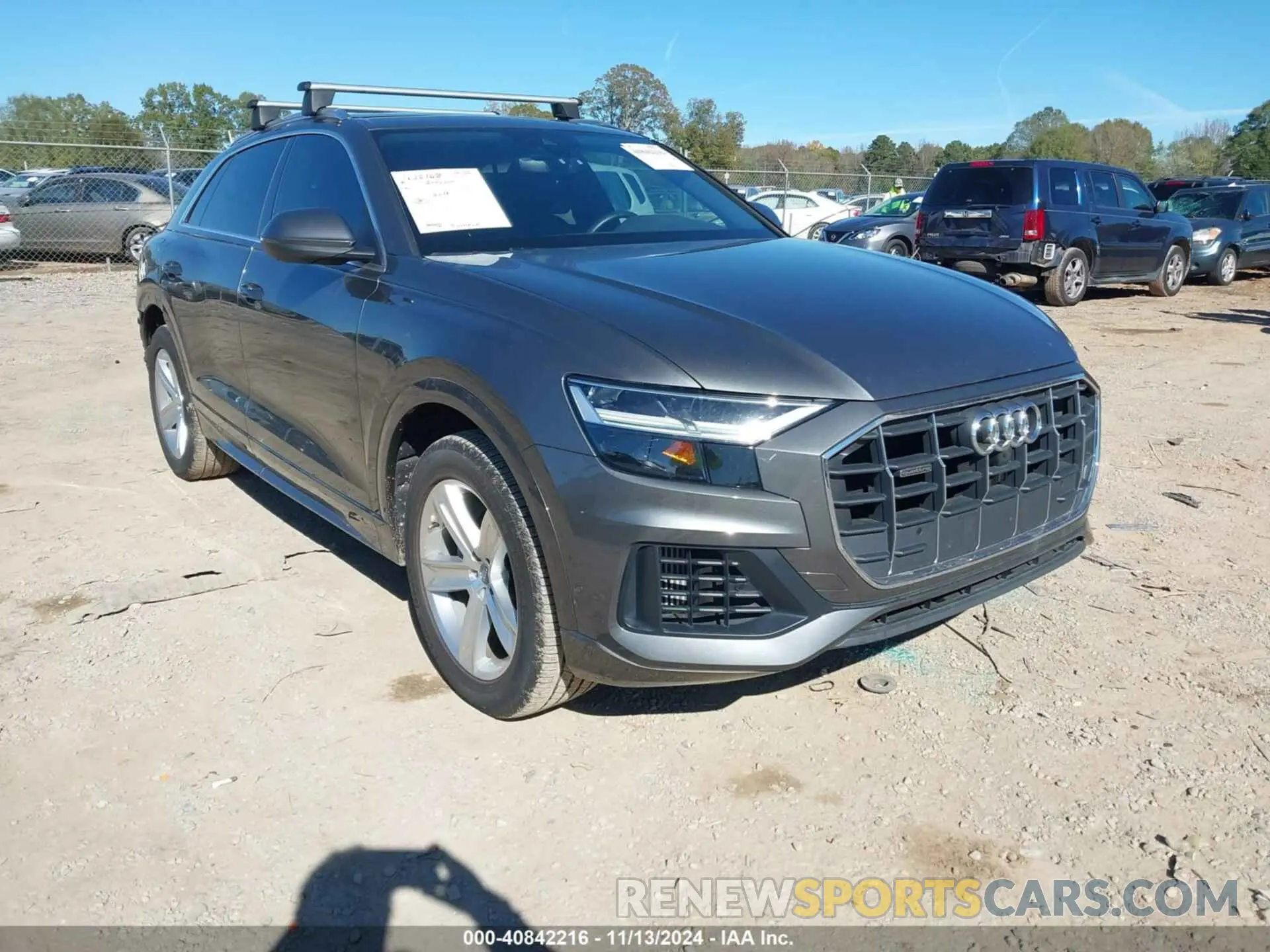 1 Photograph of a damaged car WA1AVAF13MD005522 AUDI Q8 2021
