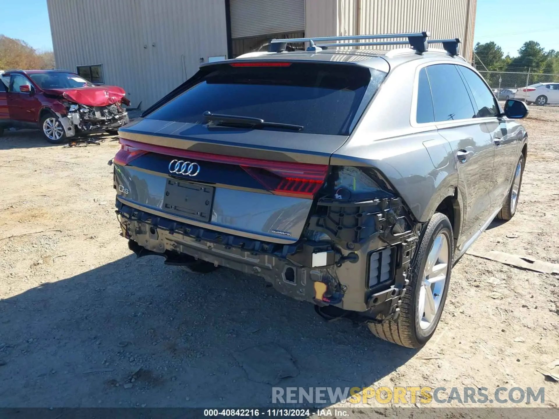 4 Photograph of a damaged car WA1AVAF13MD005522 AUDI Q8 2021