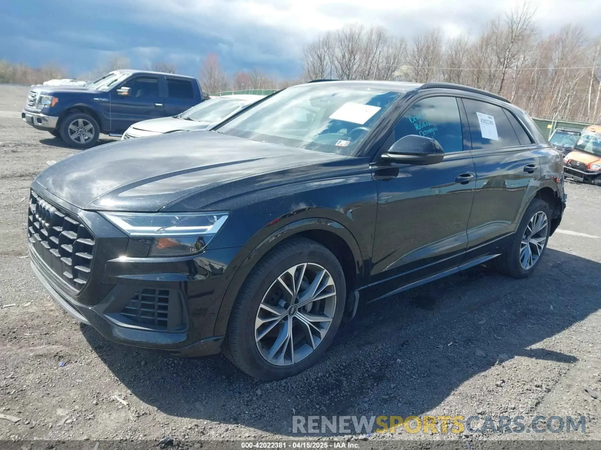 2 Photograph of a damaged car WA1AVAF13MD020375 AUDI Q8 2021