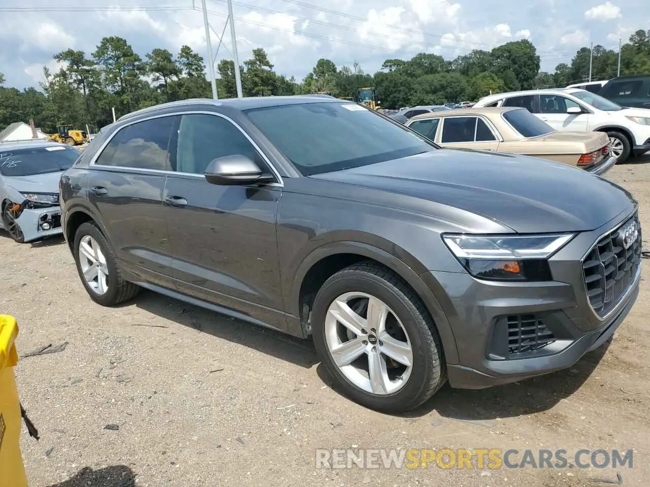 4 Photograph of a damaged car WA1AVAF14MD022412 AUDI Q8 2021