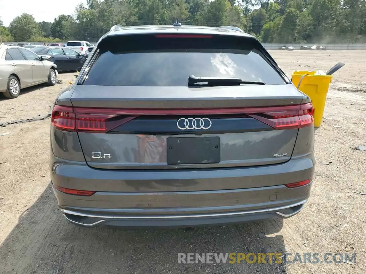 6 Photograph of a damaged car WA1AVAF14MD022412 AUDI Q8 2021