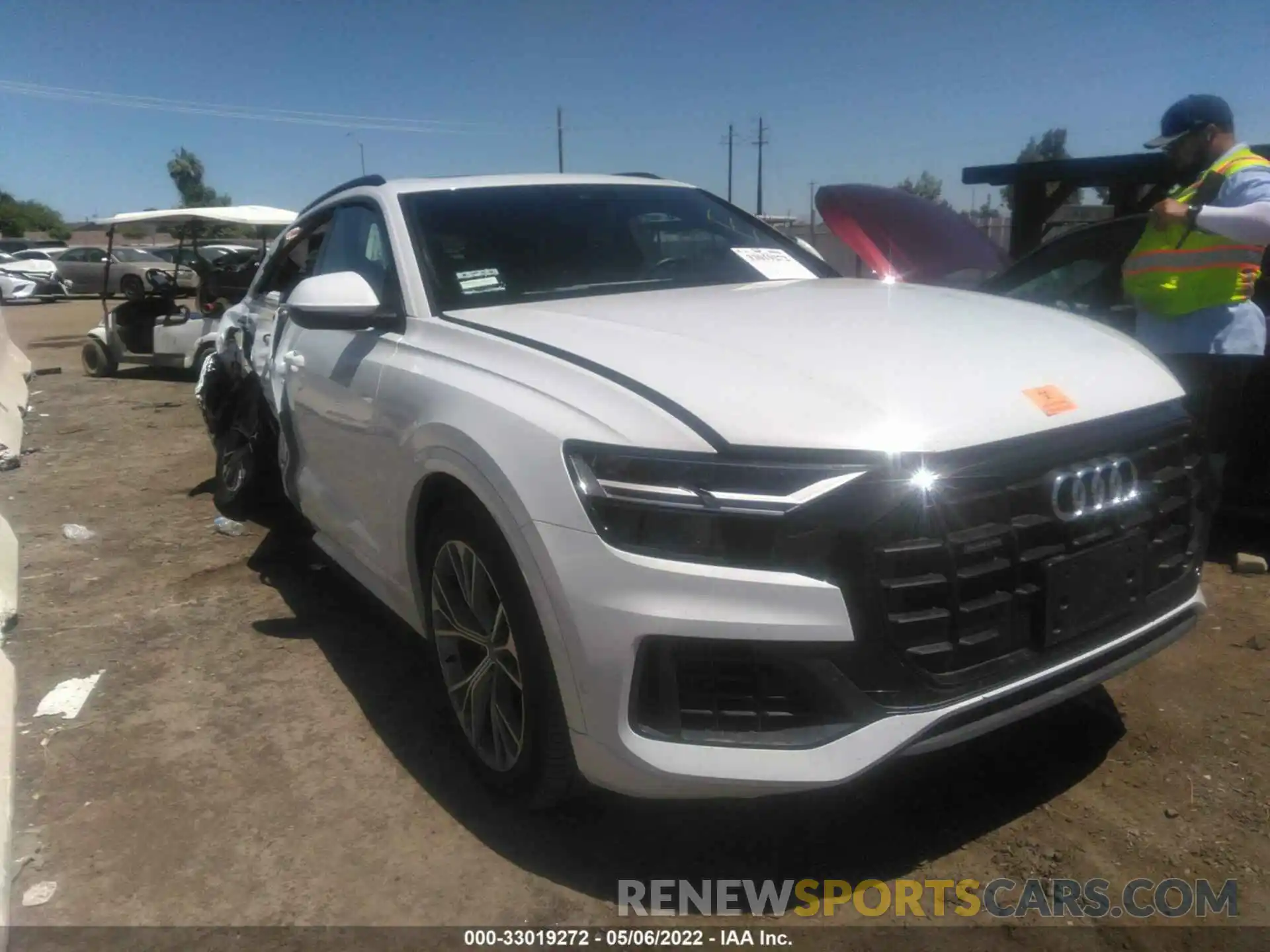 1 Photograph of a damaged car WA1AVAF16MD015994 AUDI Q8 2021