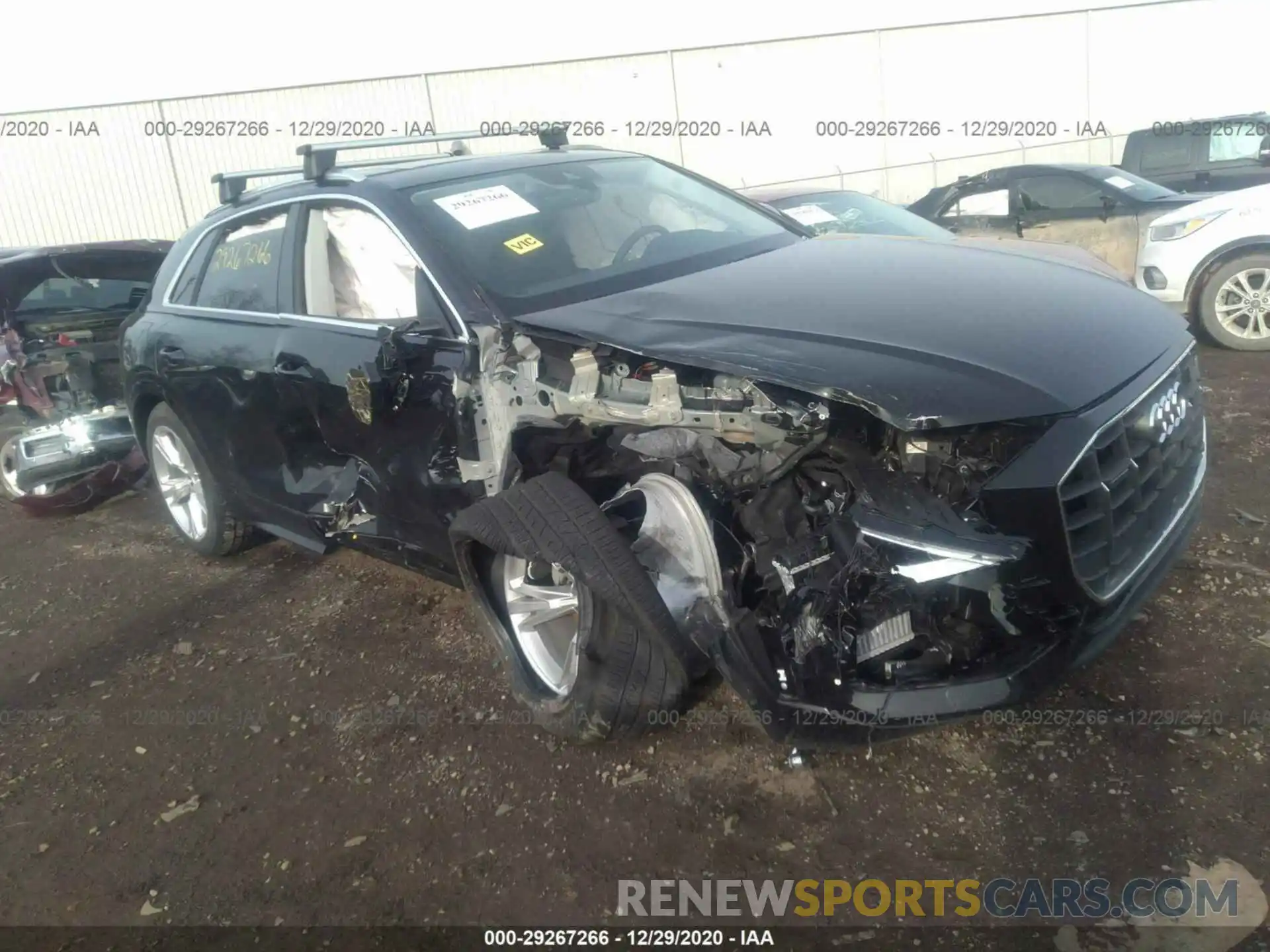 1 Photograph of a damaged car WA1BVAF19MD005240 AUDI Q8 2021