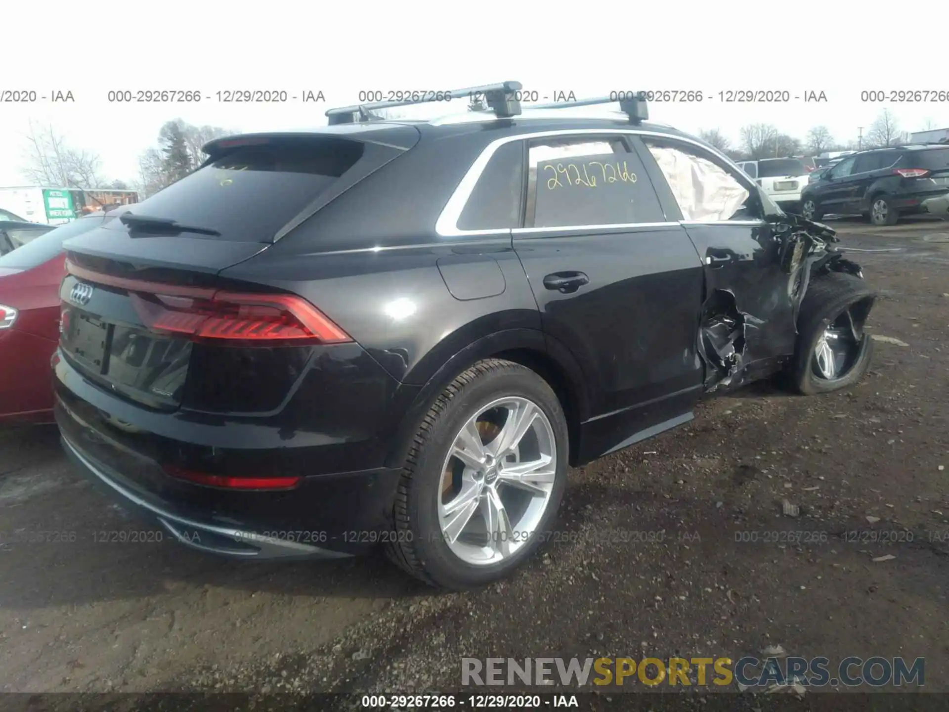 4 Photograph of a damaged car WA1BVAF19MD005240 AUDI Q8 2021