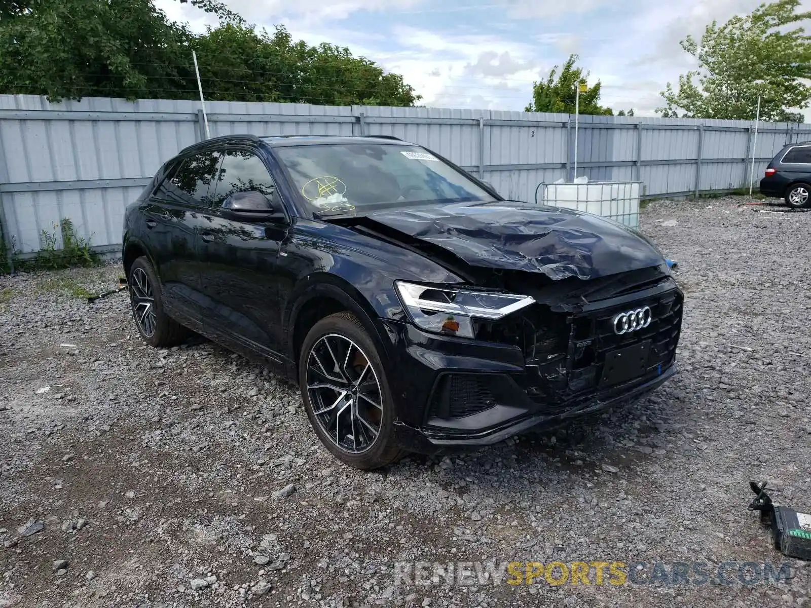 1 Photograph of a damaged car WA1DVAF16MD014289 AUDI Q8 2021