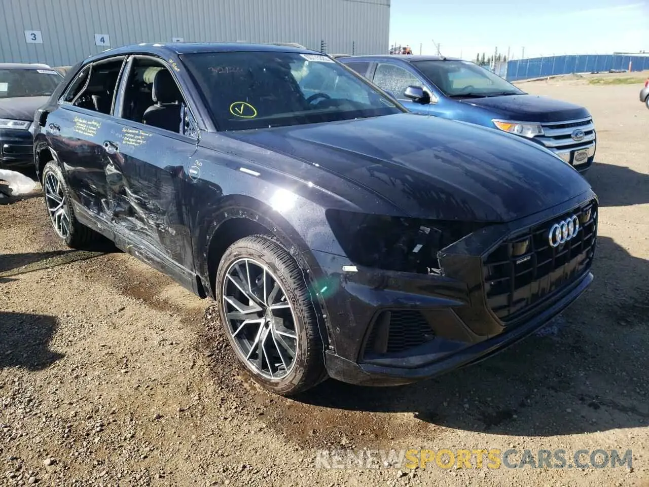 1 Photograph of a damaged car WA1DVAF1XMD032911 AUDI Q8 2021
