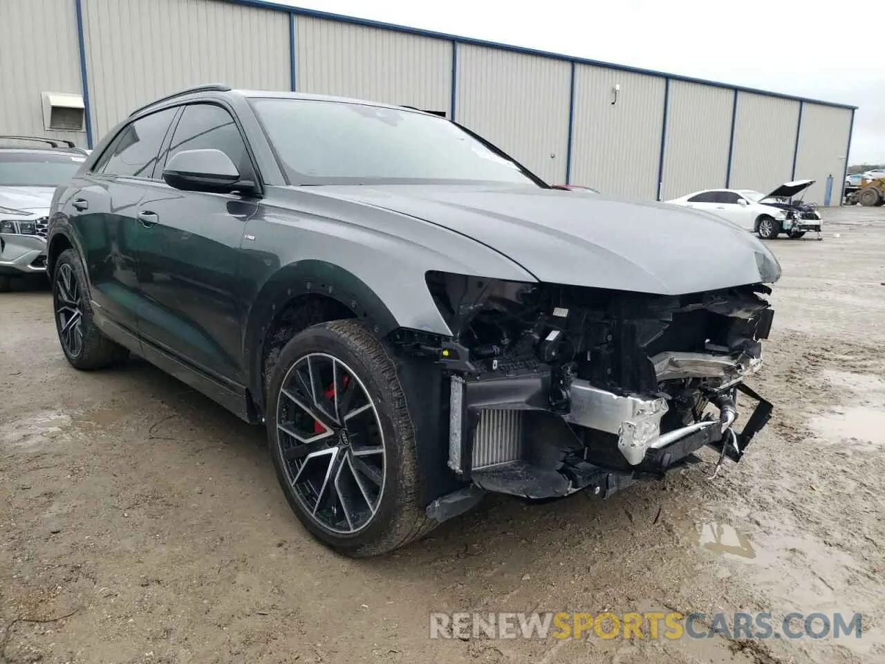 1 Photograph of a damaged car WA1EVAF10MD028080 AUDI Q8 2021