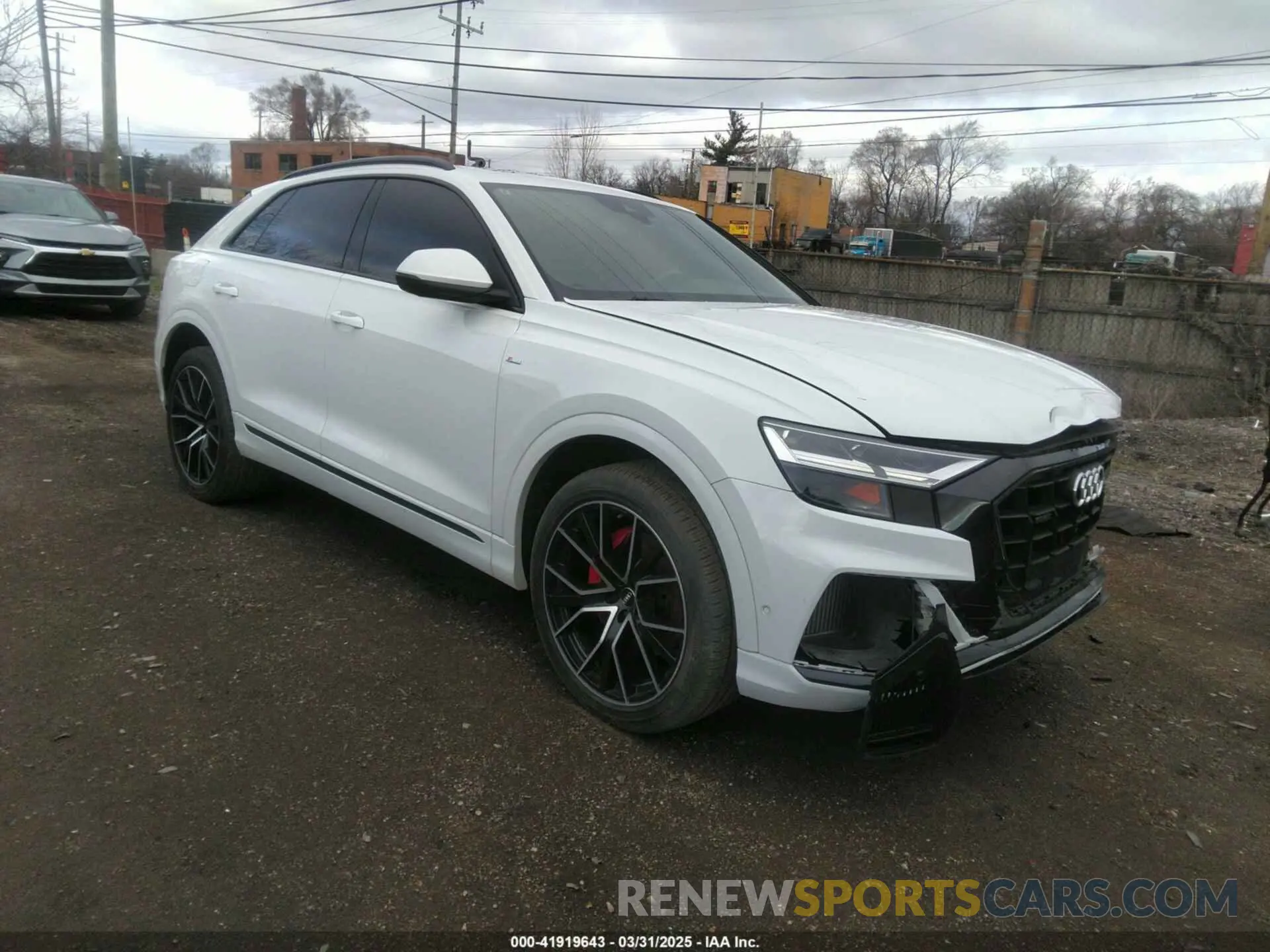 1 Photograph of a damaged car WA1EVAF11MD005634 AUDI Q8 2021