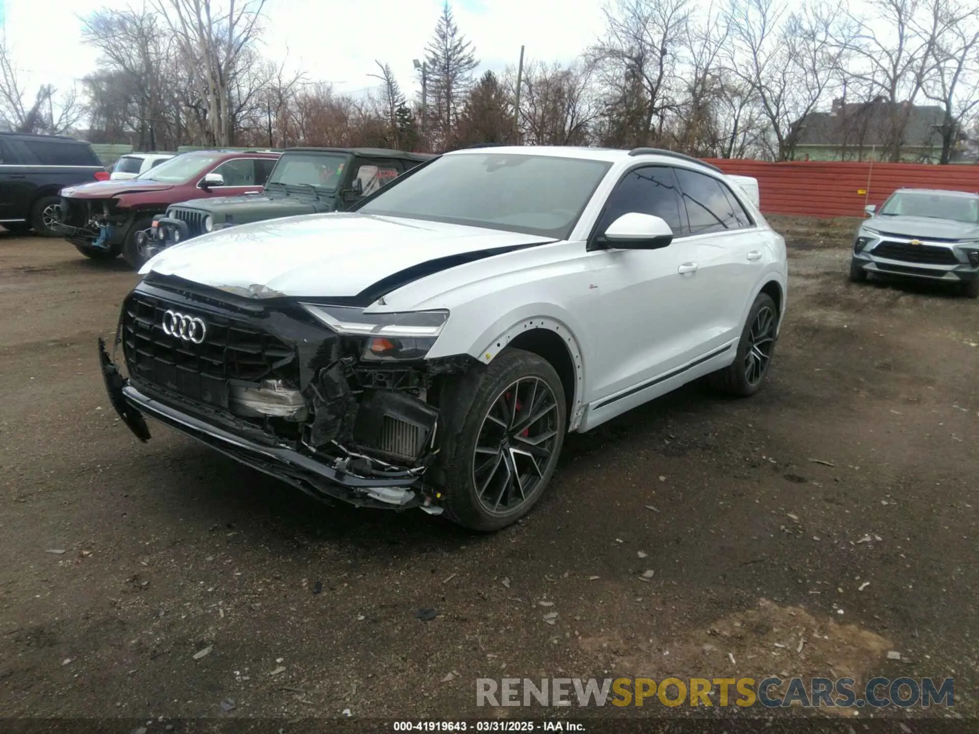 2 Photograph of a damaged car WA1EVAF11MD005634 AUDI Q8 2021