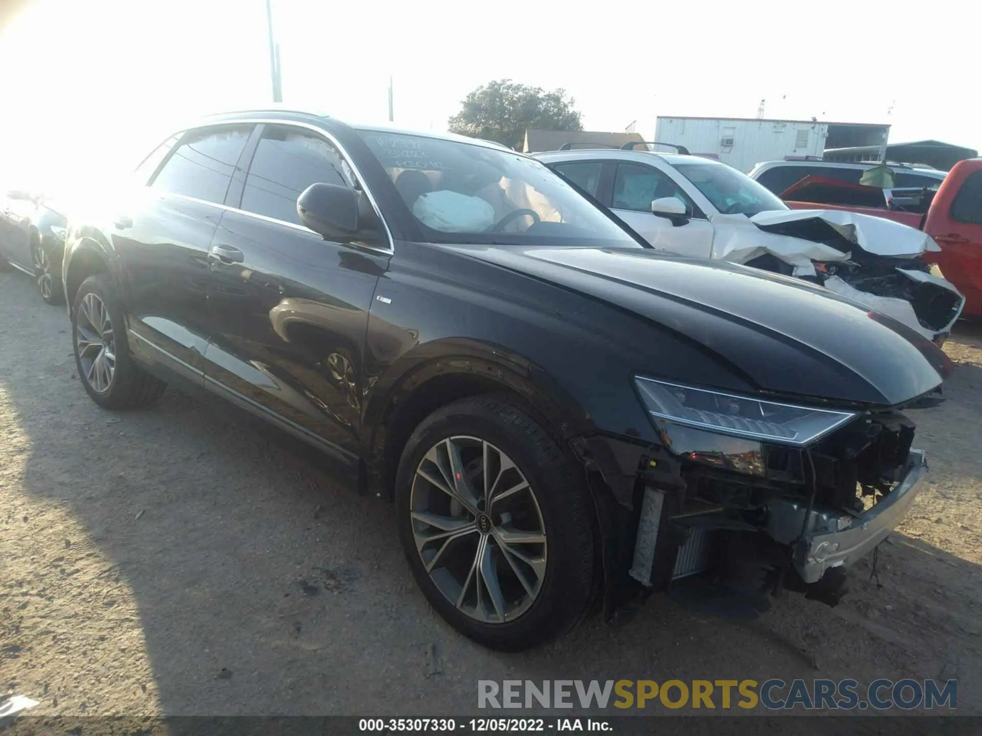 1 Photograph of a damaged car WA1EVAF11MD019503 AUDI Q8 2021