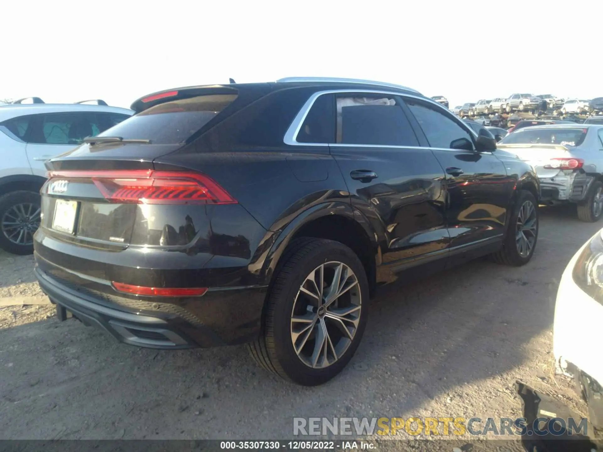 4 Photograph of a damaged car WA1EVAF11MD019503 AUDI Q8 2021