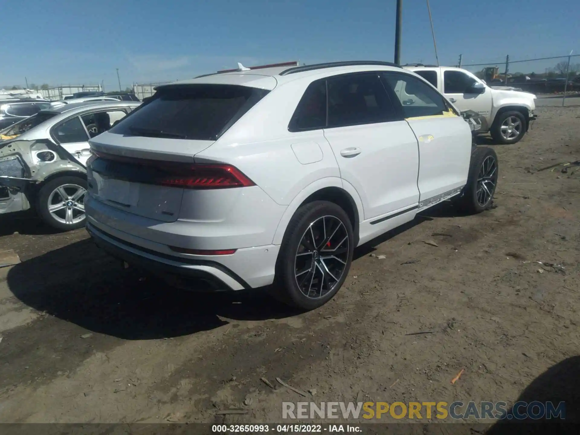 4 Photograph of a damaged car WA1EVAF12MD032275 AUDI Q8 2021