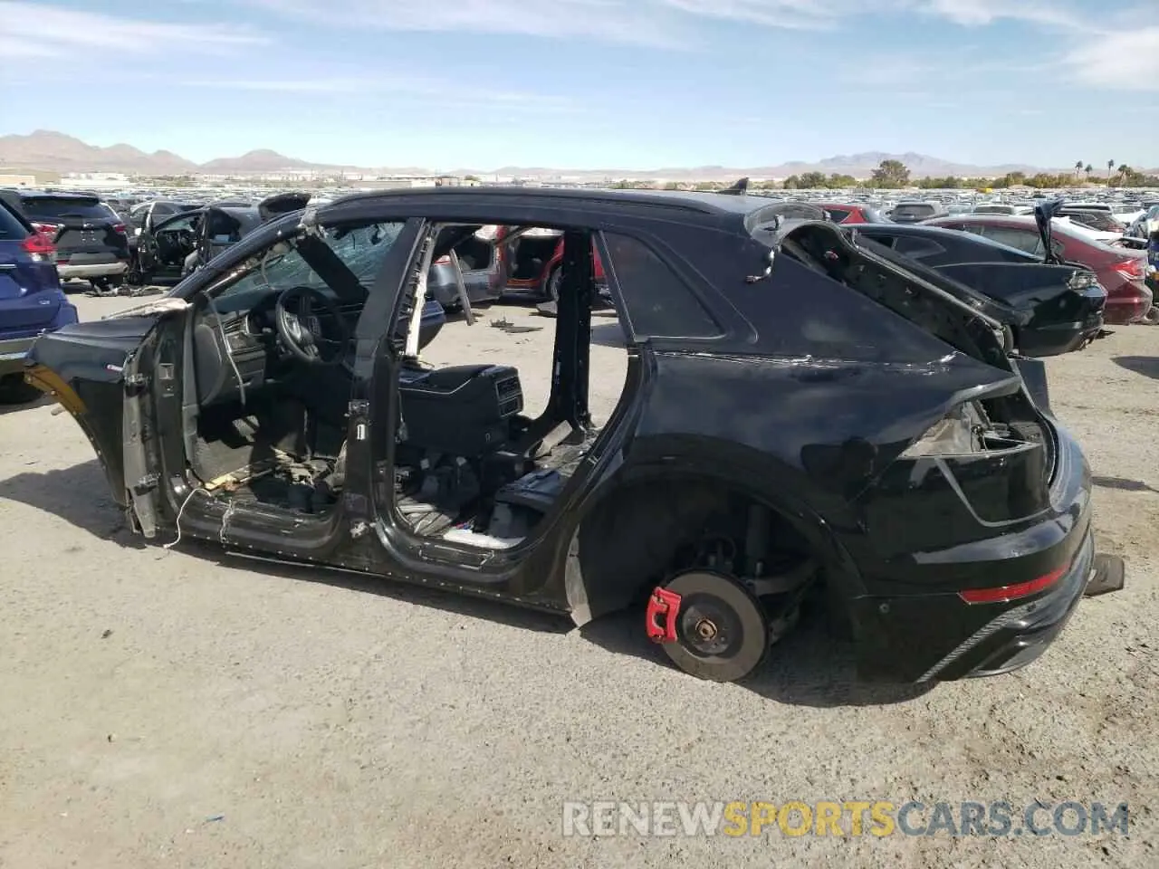 2 Photograph of a damaged car WA1EVAF13MD004582 AUDI Q8 2021