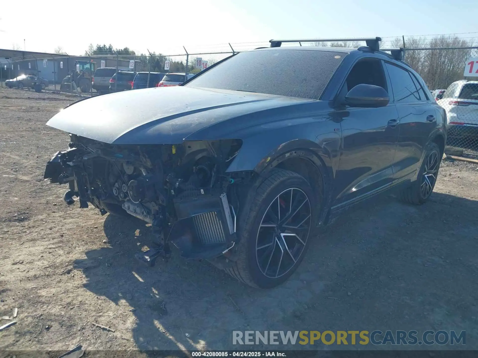 2 Photograph of a damaged car WA1EVAF14MD014781 AUDI Q8 2021