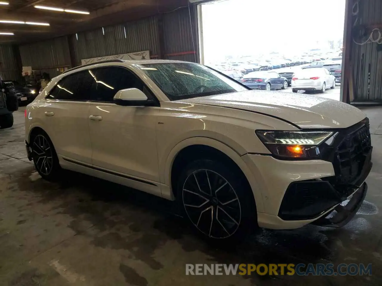 4 Photograph of a damaged car WA1EVAF14MD033153 AUDI Q8 2021