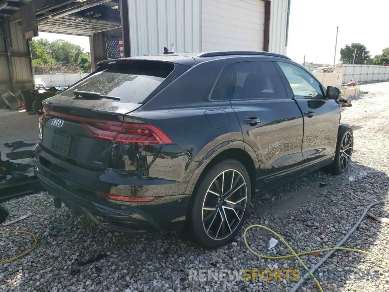 4 Photograph of a damaged car WA1EVAF14MD044072 AUDI Q8 2021
