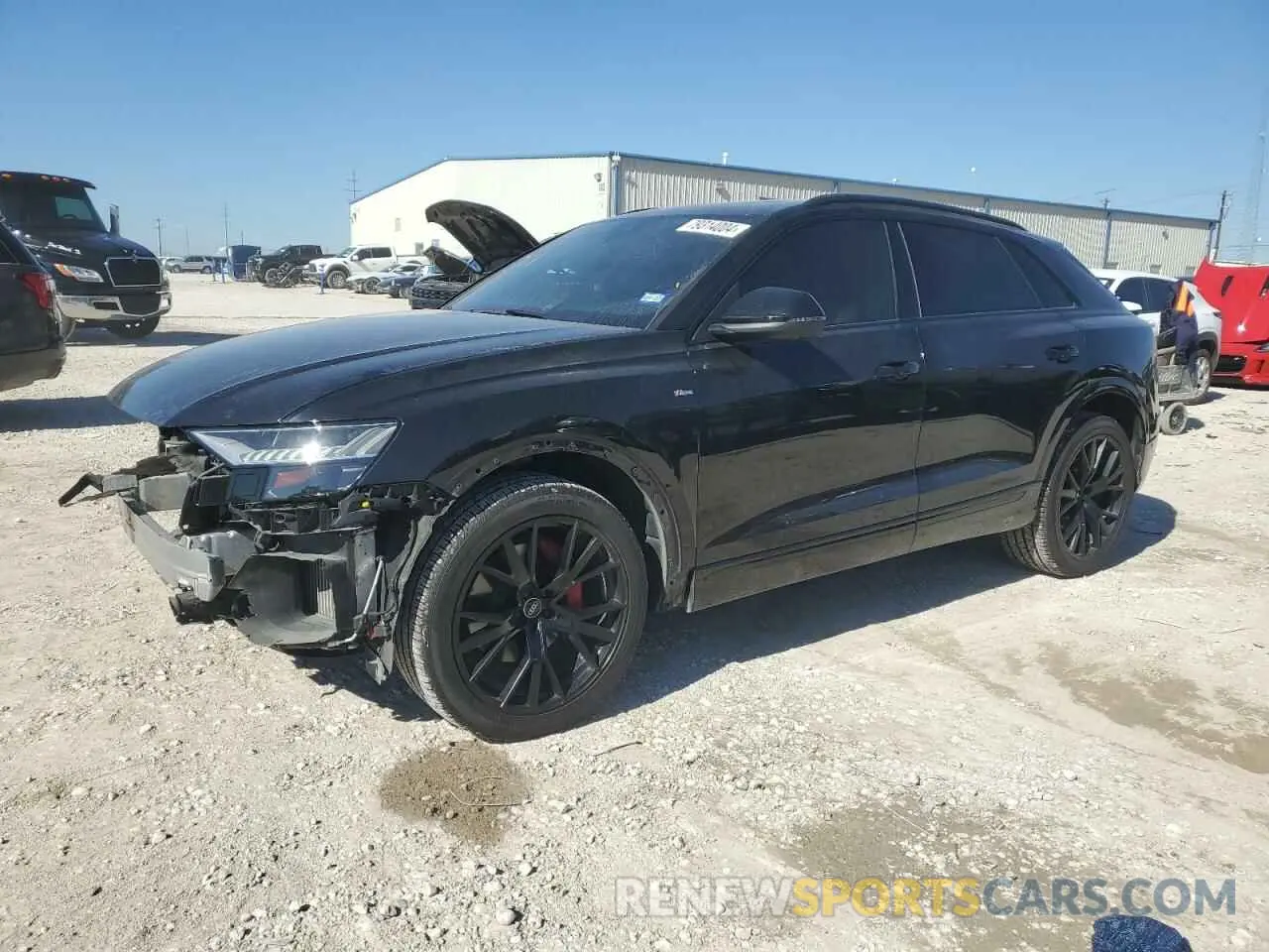 1 Photograph of a damaged car WA1EVAF15MD032125 AUDI Q8 2021