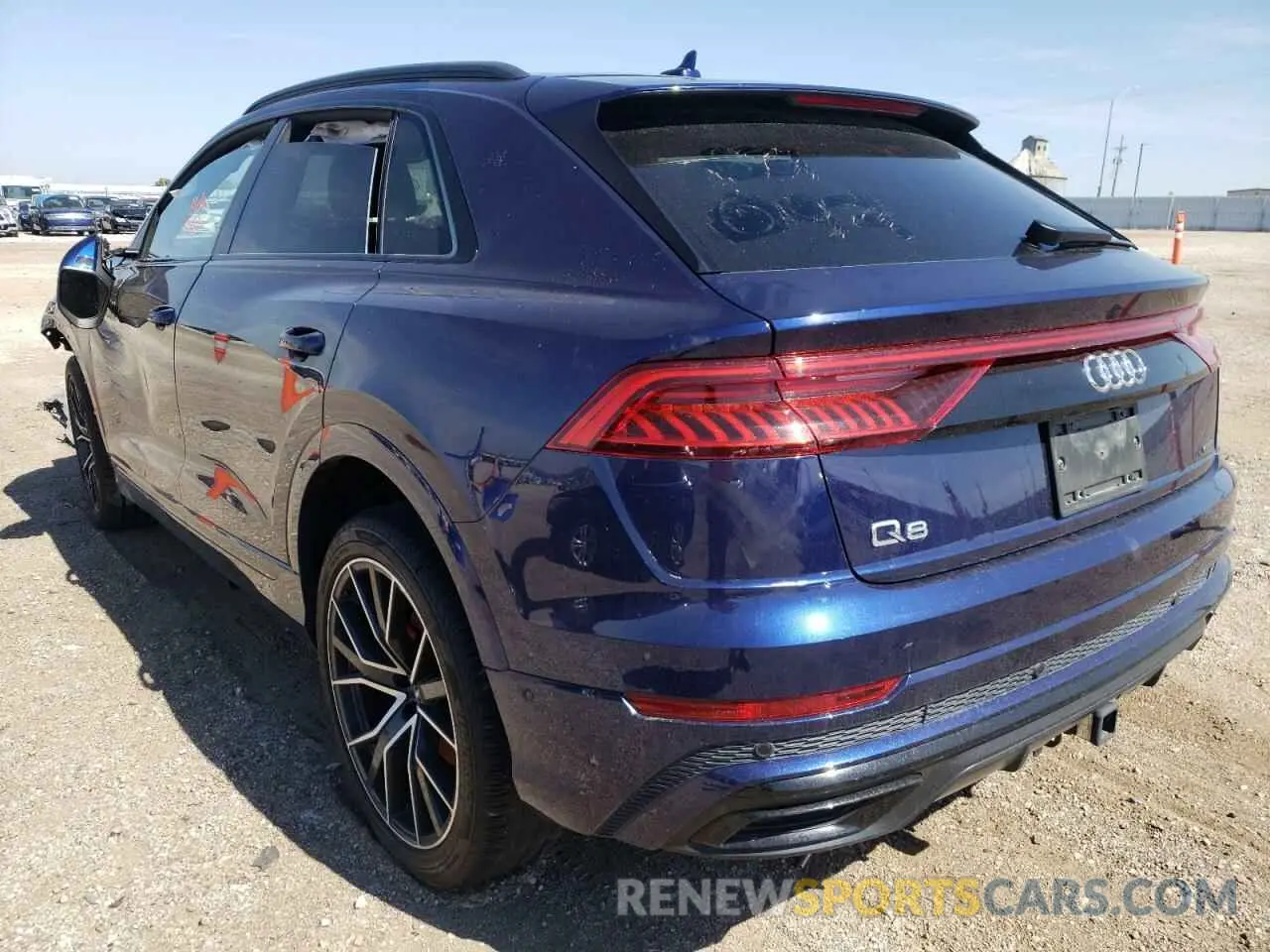 3 Photograph of a damaged car WA1EVAF16MD004219 AUDI Q8 2021