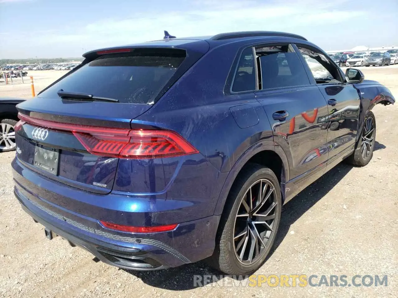 4 Photograph of a damaged car WA1EVAF16MD004219 AUDI Q8 2021