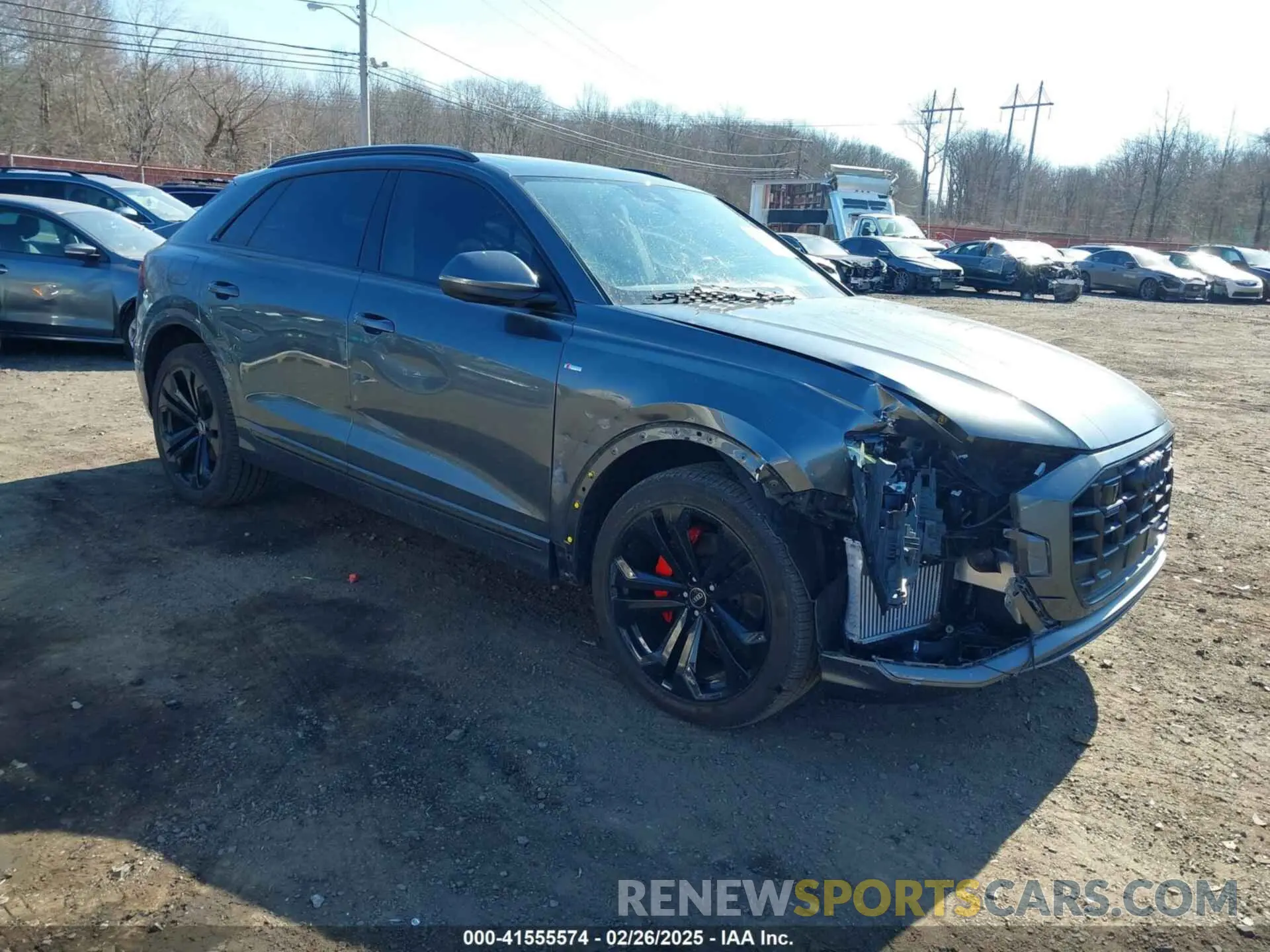 1 Photograph of a damaged car WA1EVAF16MD026866 AUDI Q8 2021