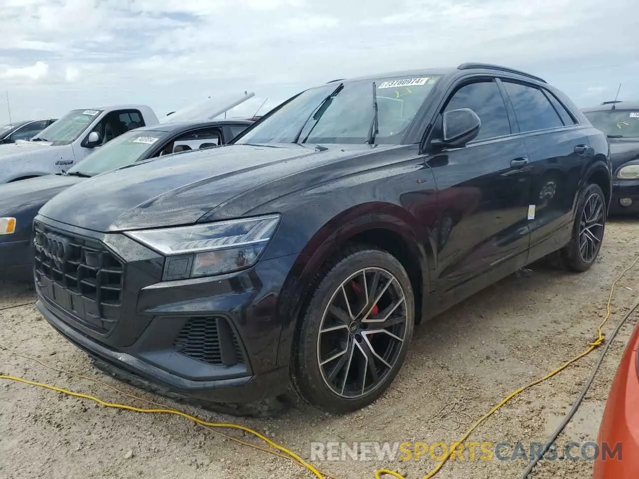 1 Photograph of a damaged car WA1EVAF17MD015228 AUDI Q8 2021