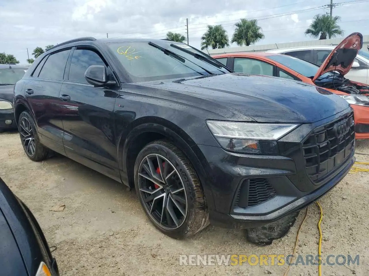 4 Photograph of a damaged car WA1EVAF17MD015228 AUDI Q8 2021