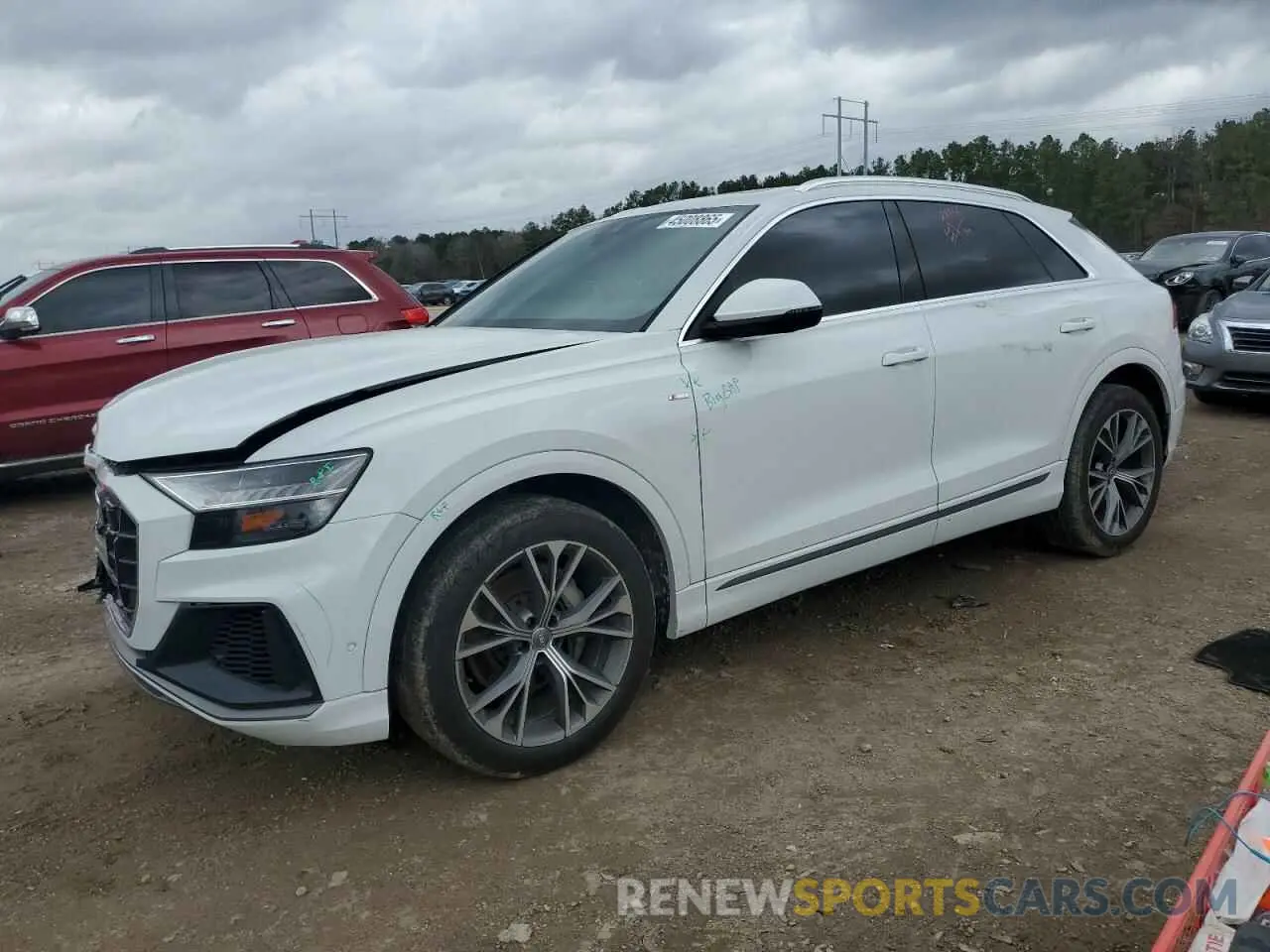 1 Photograph of a damaged car WA1EVAF18MD004657 AUDI Q8 2021