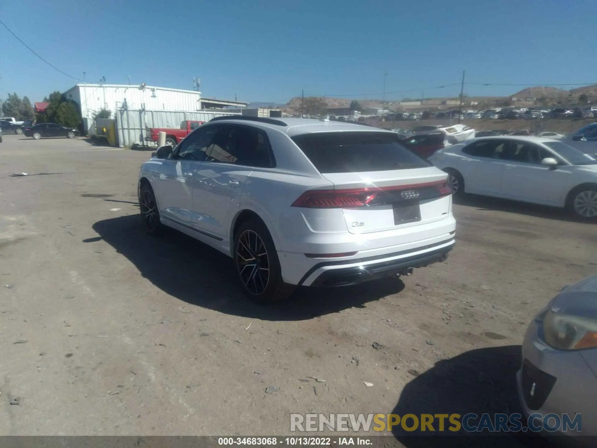 3 Photograph of a damaged car WA1EVAF19MD017532 AUDI Q8 2021