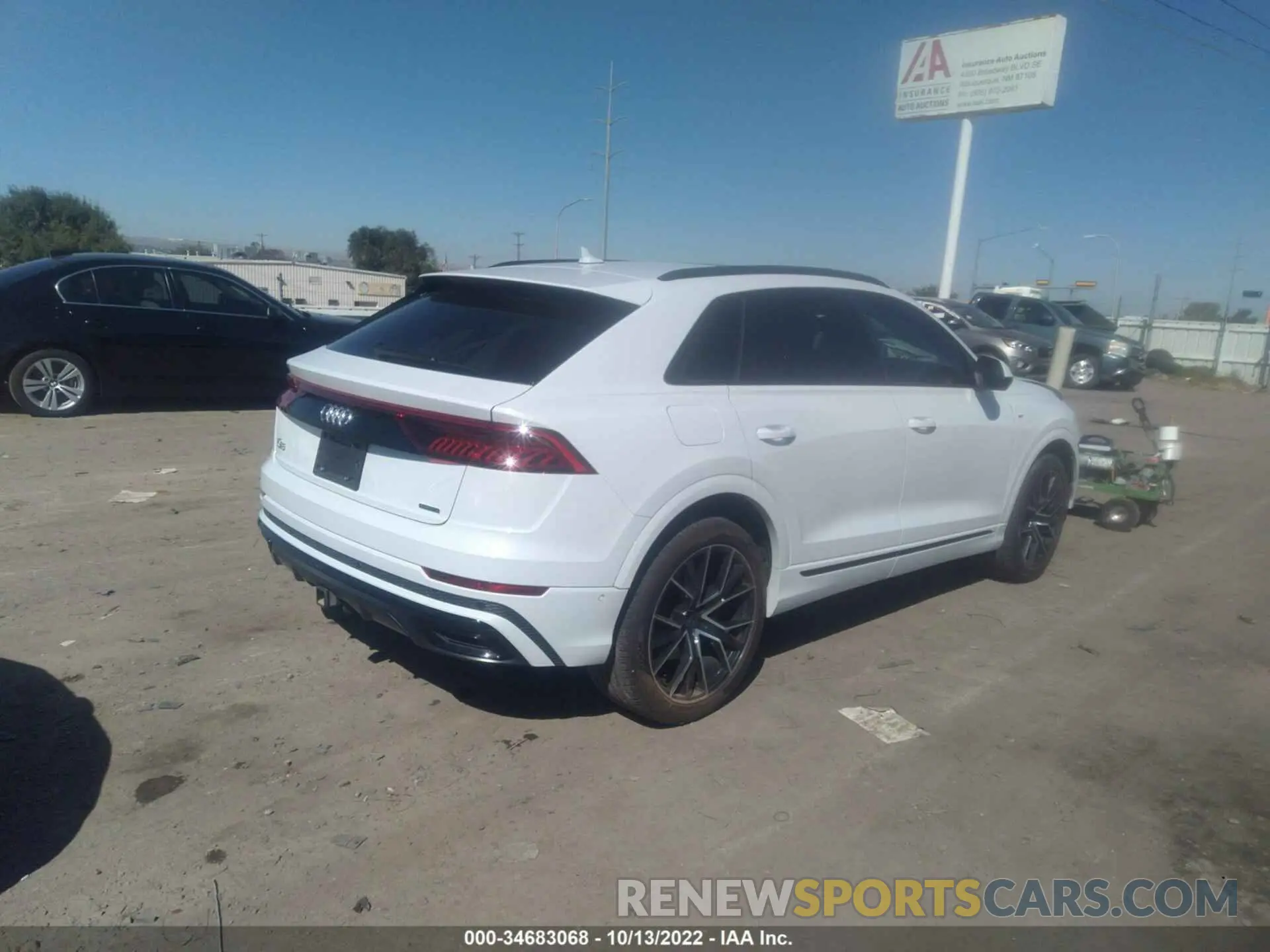 4 Photograph of a damaged car WA1EVAF19MD017532 AUDI Q8 2021