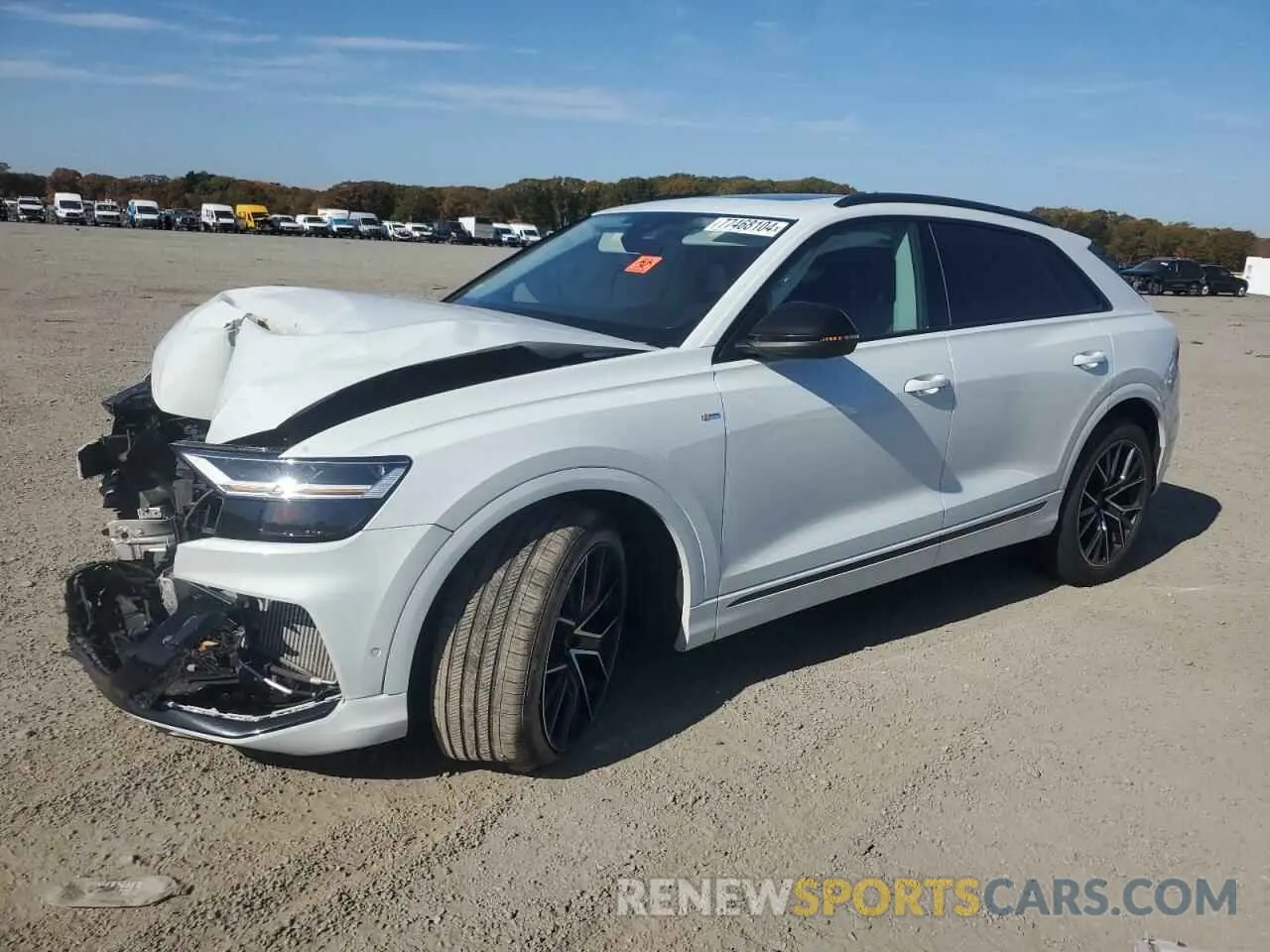 1 Photograph of a damaged car WA1EVAF19MD018521 AUDI Q8 2021