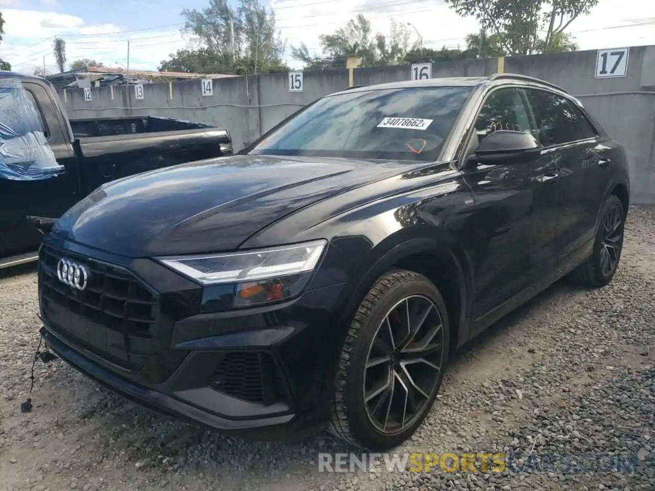 2 Photograph of a damaged car WA1EVAF19MD022357 AUDI Q8 2021