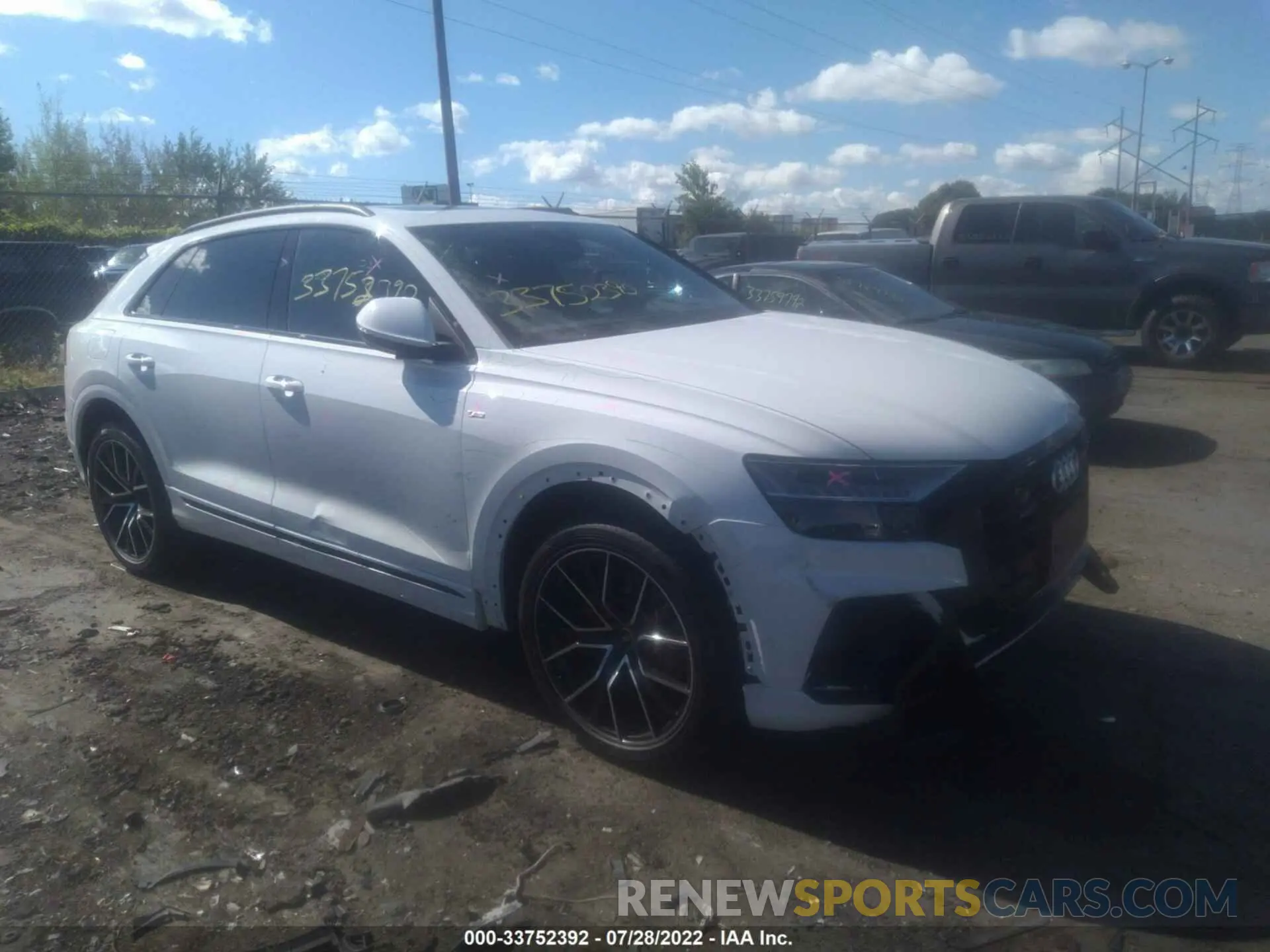 1 Photograph of a damaged car WA1EVAF1XMD009472 AUDI Q8 2021