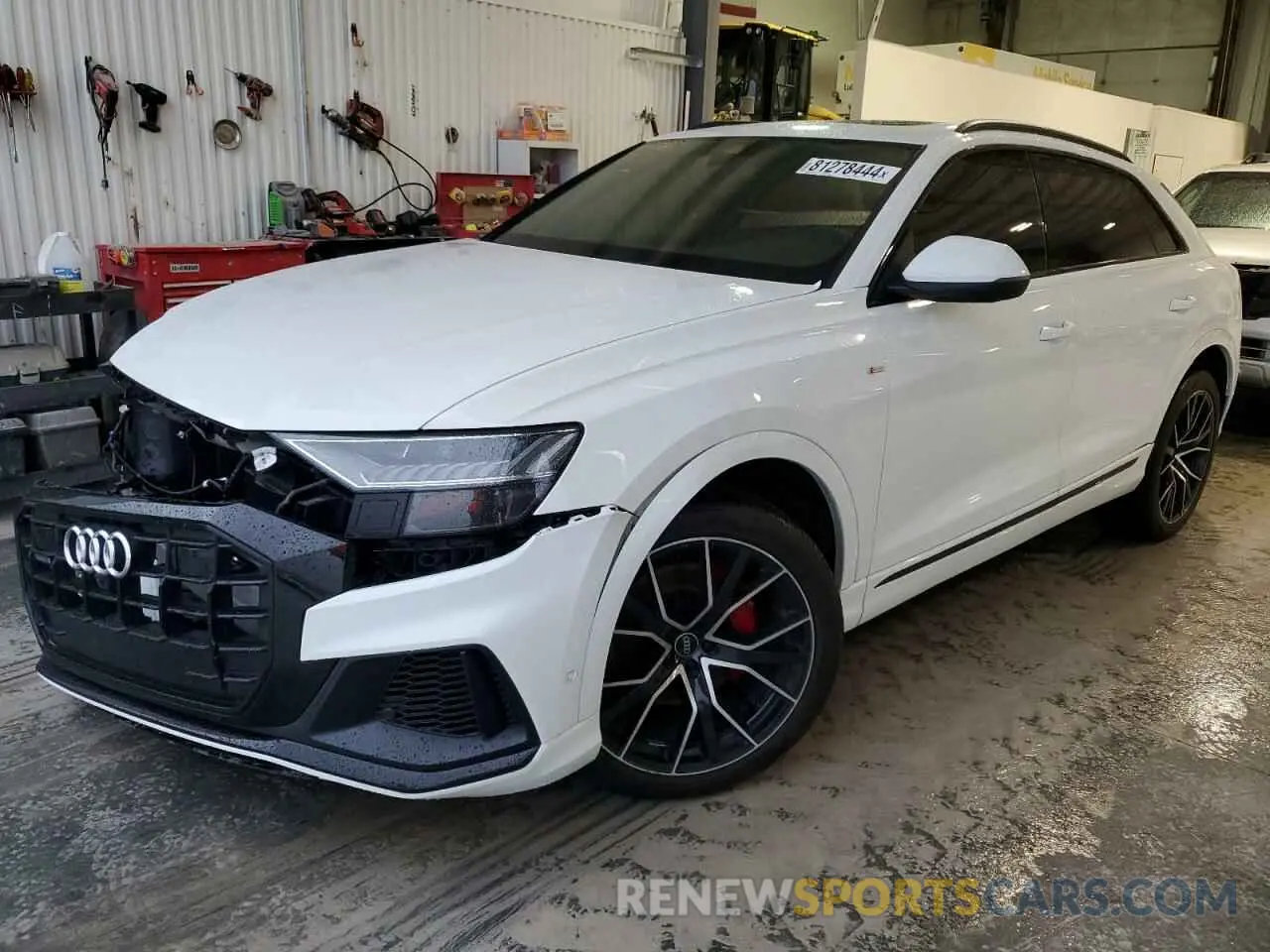 1 Photograph of a damaged car WA1EVAF1XMD010735 AUDI Q8 2021