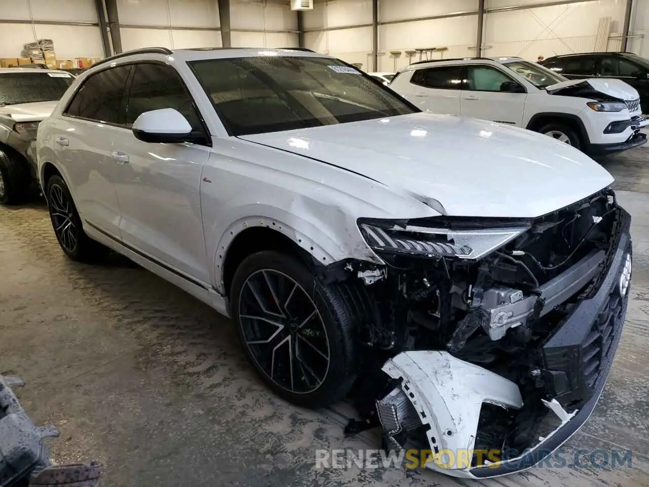 4 Photograph of a damaged car WA1EVAF1XMD010735 AUDI Q8 2021
