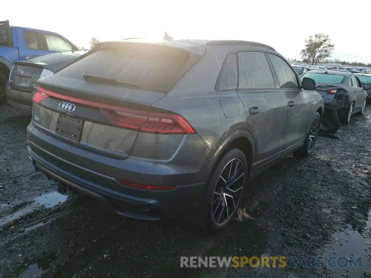 4 Photograph of a damaged car WA1EVBF1XMD017948 AUDI Q8 2021