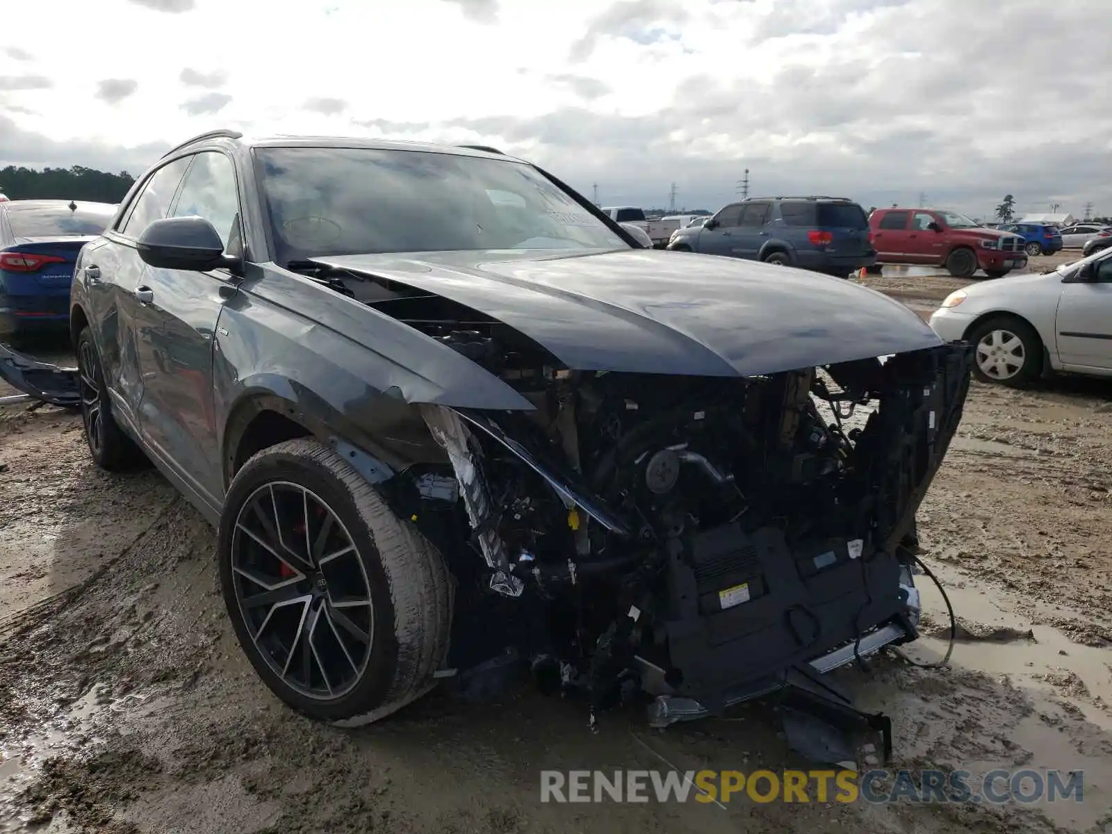 1 Photograph of a damaged car WA1FVAF12MD034113 AUDI Q8 2021