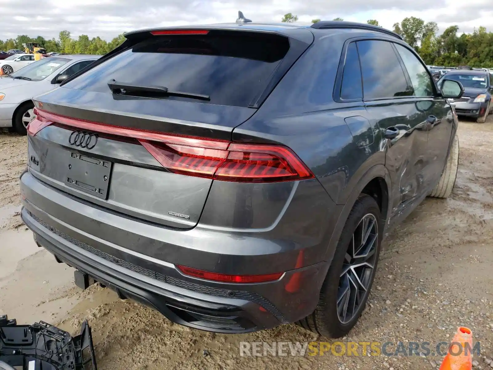 4 Photograph of a damaged car WA1FVAF12MD034113 AUDI Q8 2021