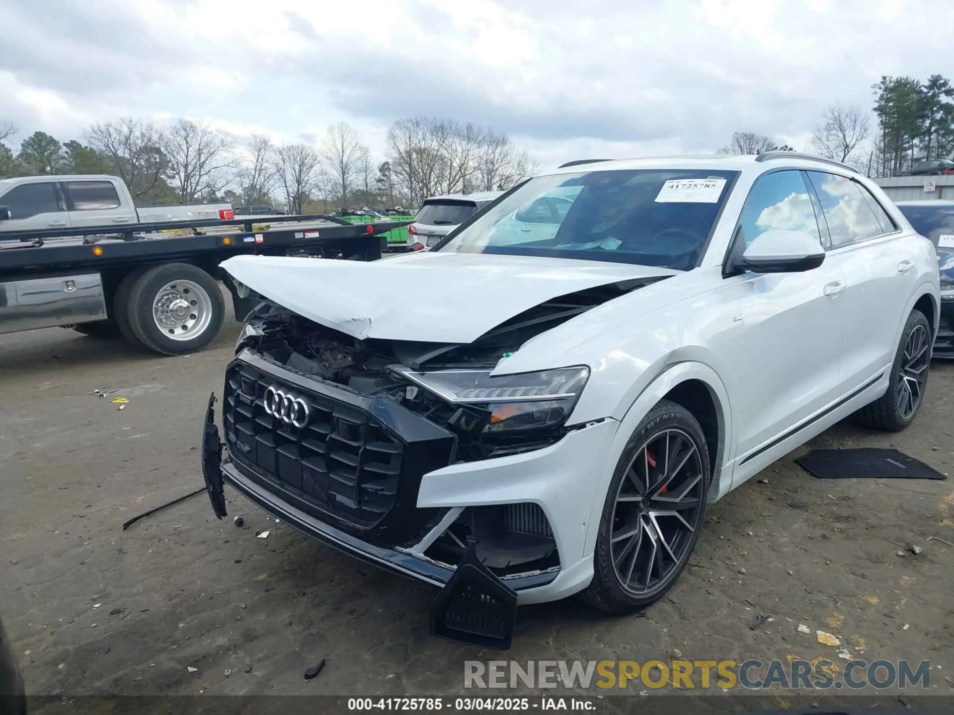 2 Photograph of a damaged car WA1FVAF13MD008507 AUDI Q8 2021
