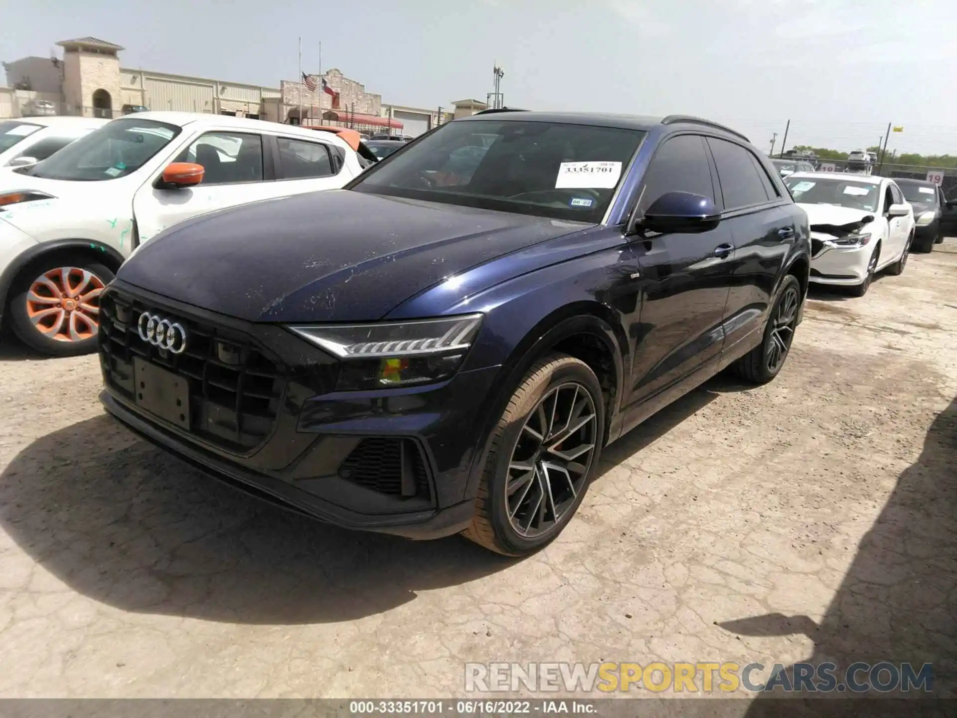 2 Photograph of a damaged car WA1FVAF13MD009219 AUDI Q8 2021