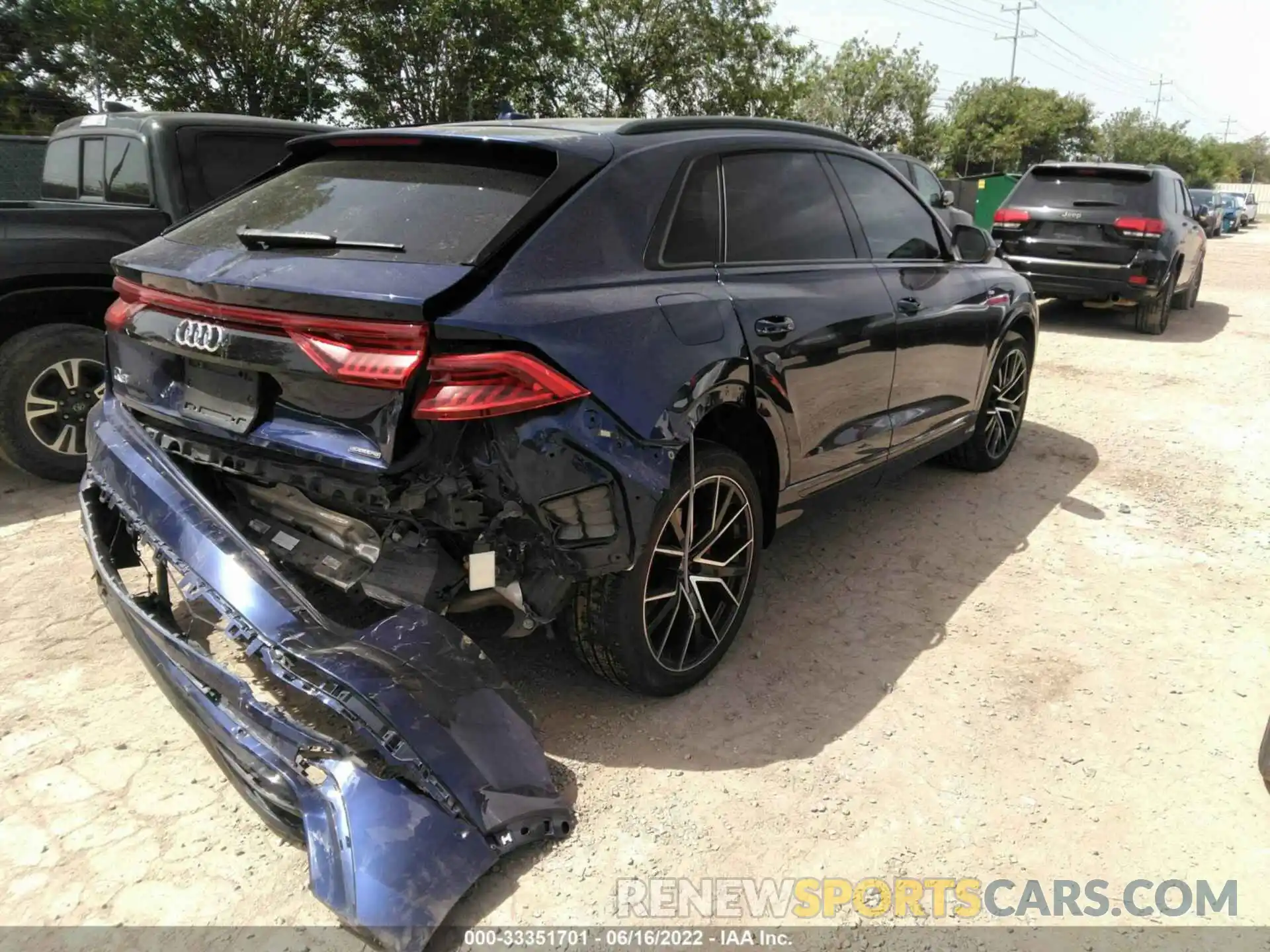 4 Photograph of a damaged car WA1FVAF13MD009219 AUDI Q8 2021