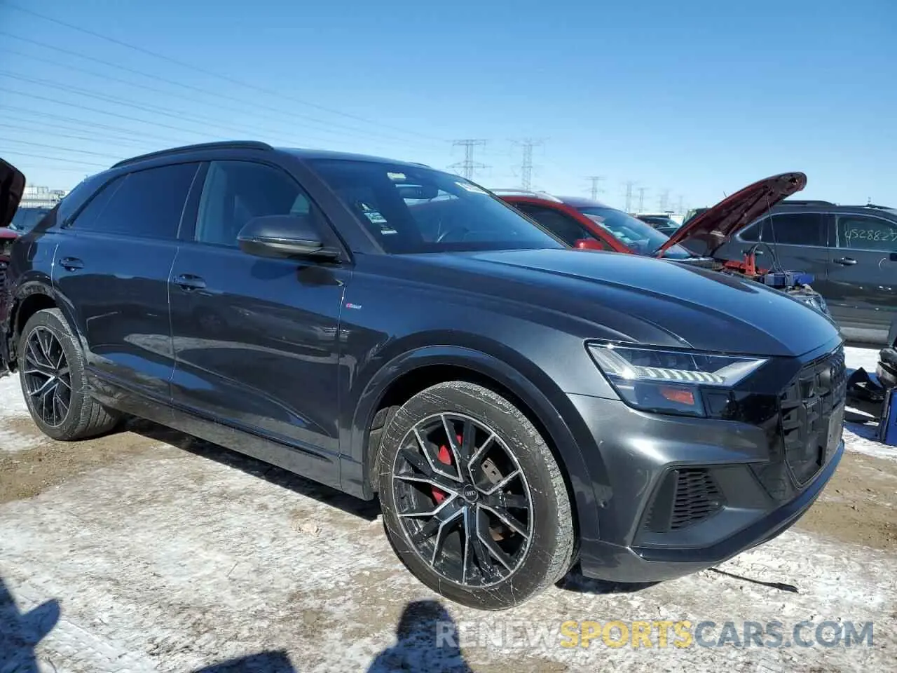 4 Photograph of a damaged car WA1FVAF14MD041905 AUDI Q8 2021