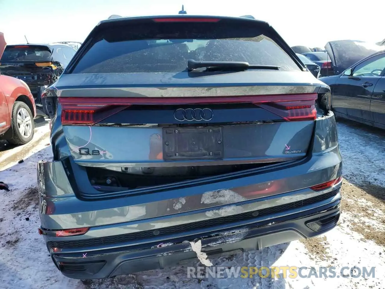 6 Photograph of a damaged car WA1FVAF14MD041905 AUDI Q8 2021