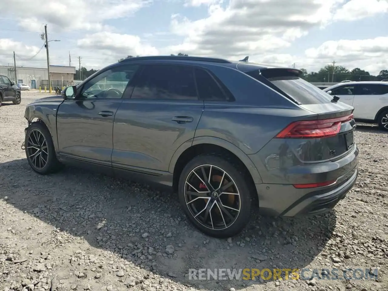 2 Photograph of a damaged car WA1FVAF16MD039587 AUDI Q8 2021