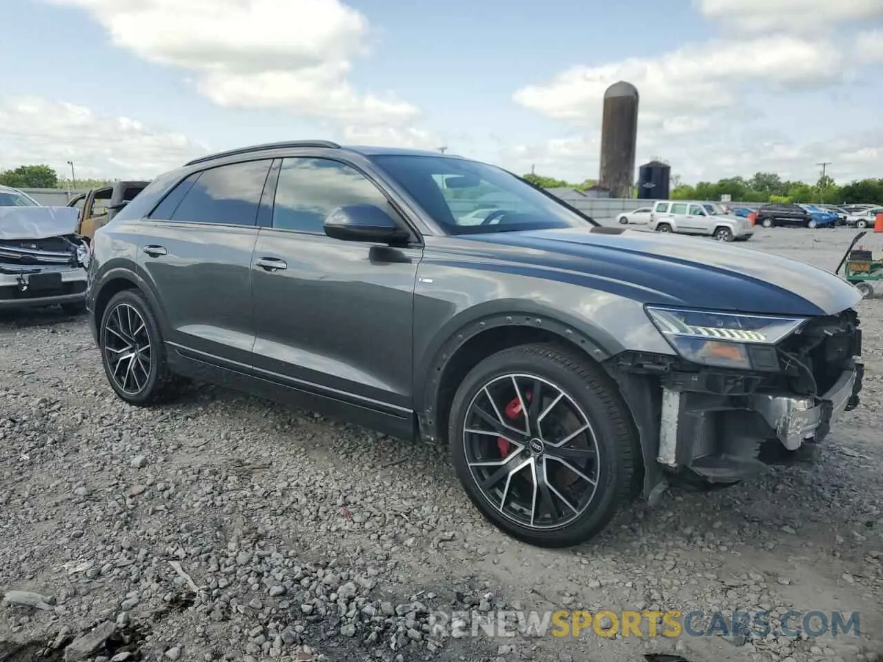 4 Photograph of a damaged car WA1FVAF16MD039587 AUDI Q8 2021