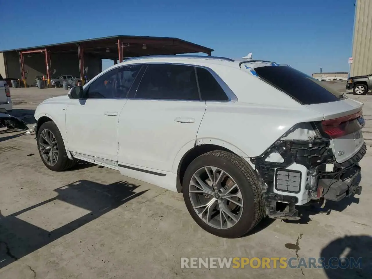 2 Photograph of a damaged car WA1FVAF17MD006212 AUDI Q8 2021