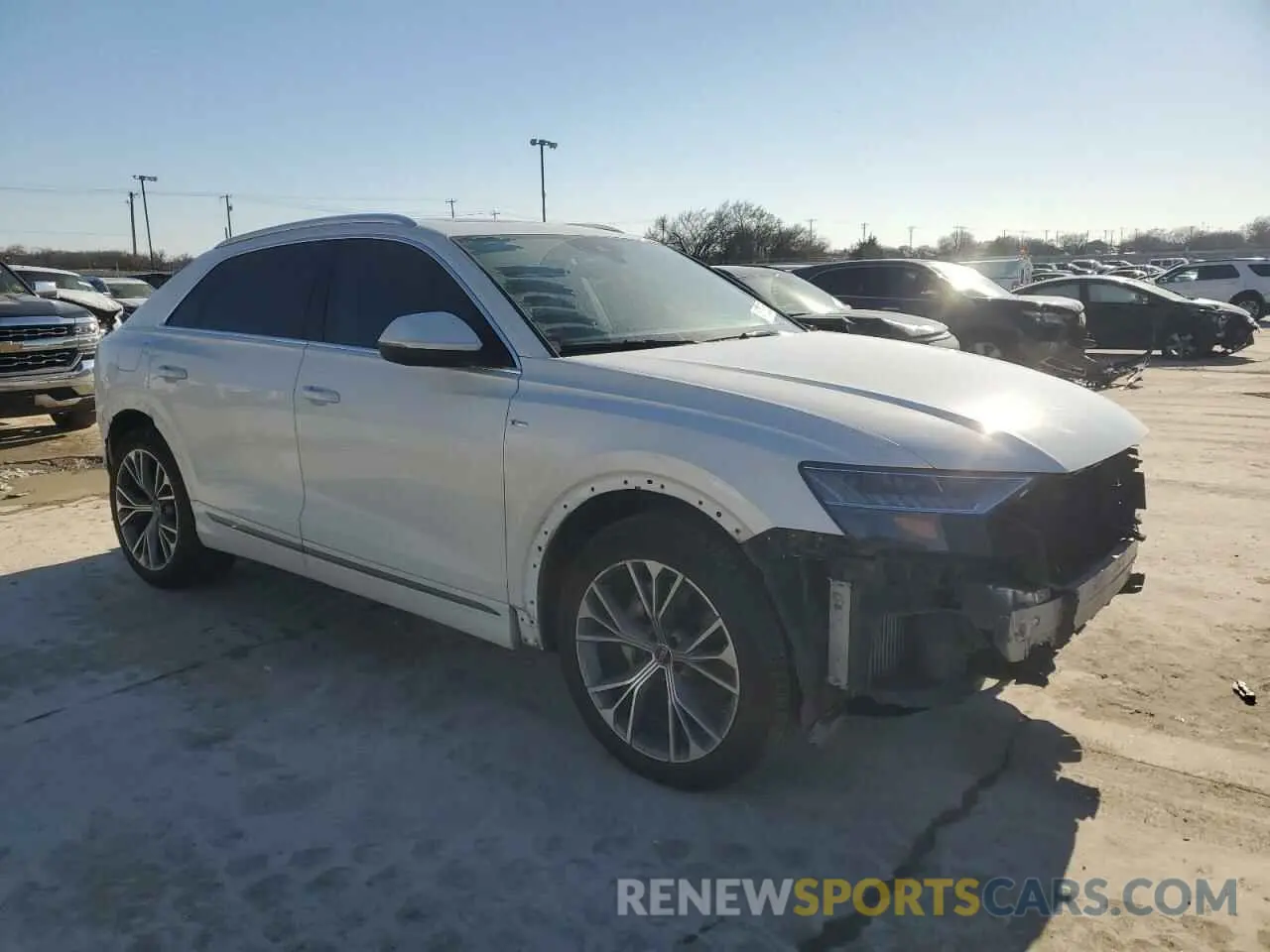 4 Photograph of a damaged car WA1FVAF17MD006212 AUDI Q8 2021