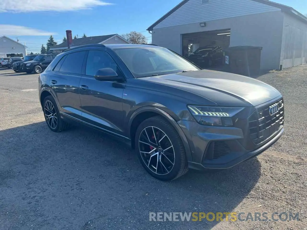 4 Photograph of a damaged car WA1FVAF17MD008493 AUDI Q8 2021