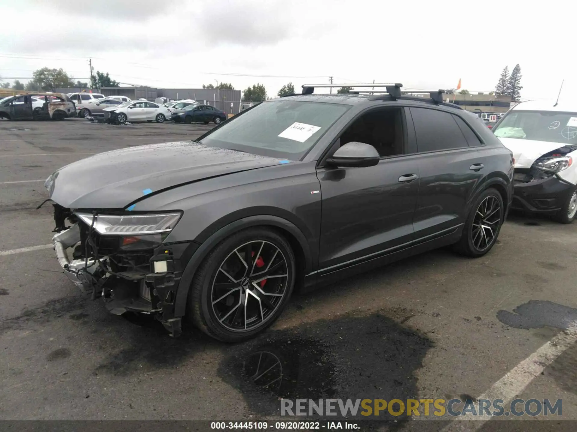 2 Photograph of a damaged car WA1FVBF11MD011878 AUDI Q8 2021